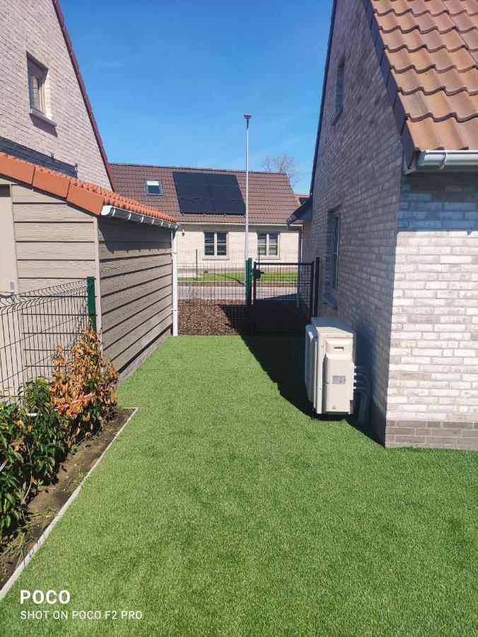 Vakantiewoning Polderhuis 10, Airco En Verwarming In Alle Kamers, Prive Parkeerplaats En Afgesloten Tuin 科克赛德 外观 照片