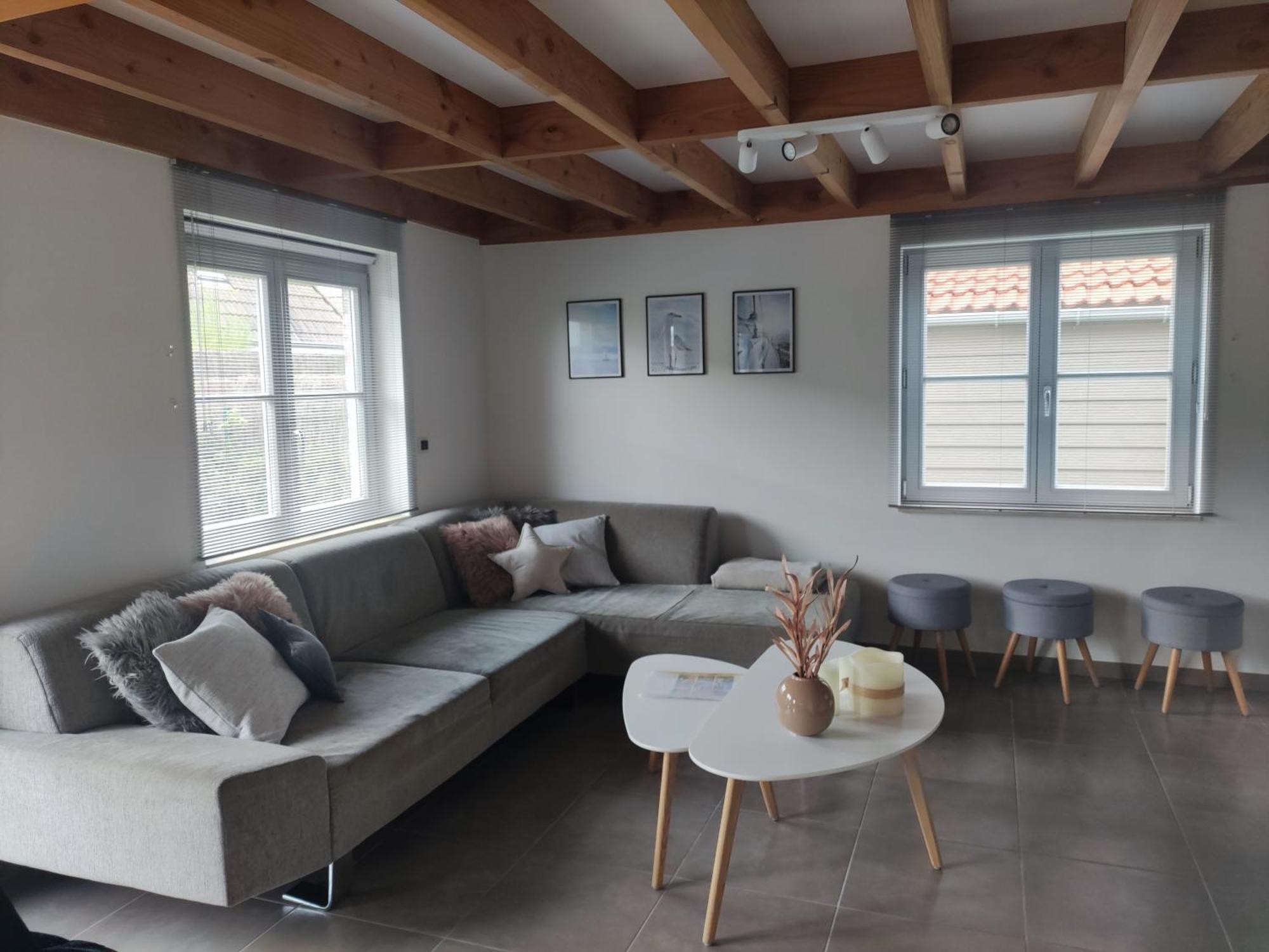 Vakantiewoning Polderhuis 10, Airco En Verwarming In Alle Kamers, Prive Parkeerplaats En Afgesloten Tuin 科克赛德 外观 照片