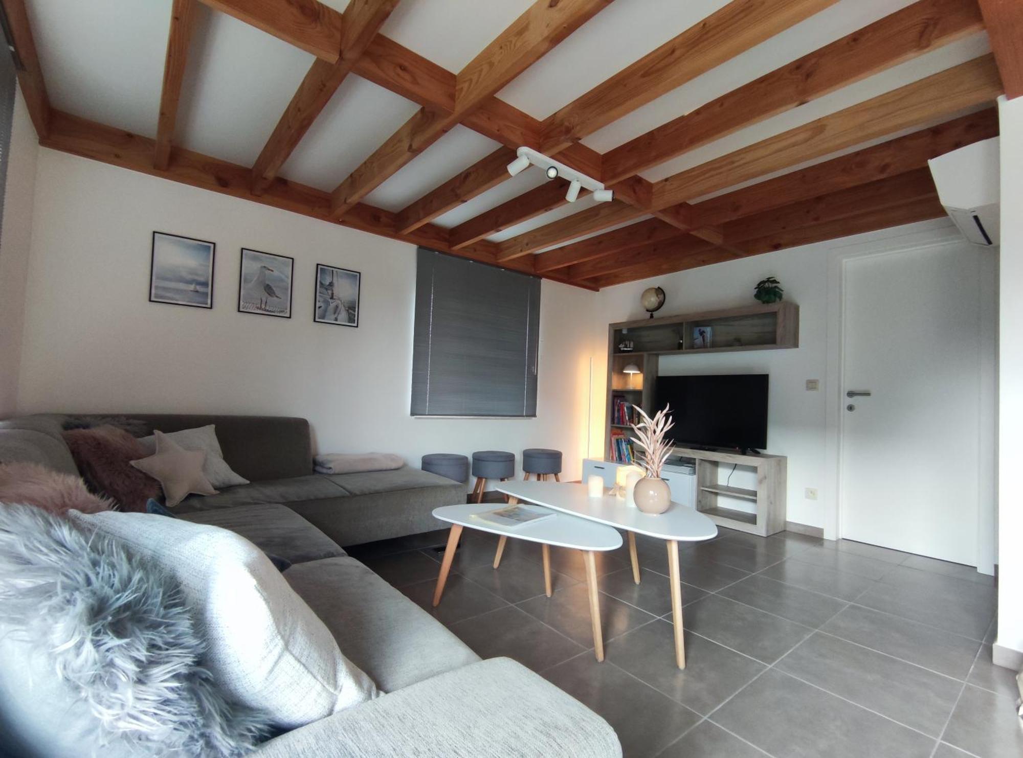 Vakantiewoning Polderhuis 10, Airco En Verwarming In Alle Kamers, Prive Parkeerplaats En Afgesloten Tuin 科克赛德 外观 照片